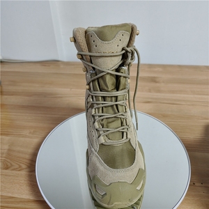 TSB08 Brown Green CP Customized Outdoor Brown <b>Boots</b> Ankle <b>Boots</b> 7 - 8 Inches Middle Top 8-9 Inches High Top <b>Hiking</b> <b>Boots</b> - Product Image 4