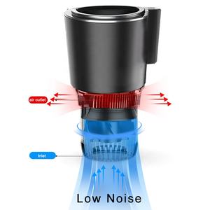 OEM fabrika 2 1 Mini buzdolabı akıllı seyahat kahve bira ev araba hızlı soğuk içecek bardağı oto soğutma tutucu araba bardak soğutucu - Product Image 6