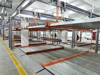 Système de stationnement puzzle semi-automatique intelligent pour parking psh ascenseur et toboggan à plusieurs niveaux
