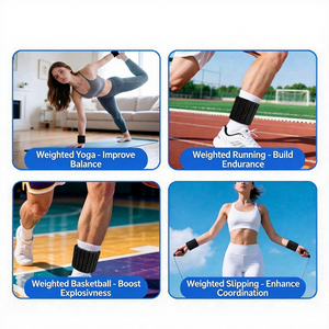 Bandas Magnéticas Ajustables con Peso para Muñeca y Tobillo, Multifuncionales, Unisex, para <span class=keywords><strong>Gimnasio</strong></span> en Casa, Yoga, Pilates, Correr - Product Image 4