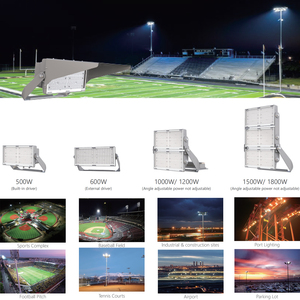 Reflector <span class=keywords><strong>LED</strong></span> de 1800W, 3 en 1, Potencia y Ángulo Ajustables (500W, 600W, 1000W, 1200W, 1500W), Cuerpo de Aluminio, Certificación CE y CB, Iluminación para Estadios - Product Image 3