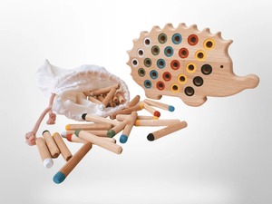 Juguete Montessori de anidación Montessori erizo juguete Montessori juguetes regalos de Navidad para niños - Product Image 2