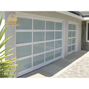 <span class=keywords><strong>Porte</strong></span> <span class=keywords><strong>de</strong></span> <span class=keywords><strong>garage</strong></span> <span class=keywords><strong>sectionnelle</strong></span> en verre givré Hayden 16*8 16*7 à vue complète, automatique, électrique, télécommandée, pour villa - Product Image 2