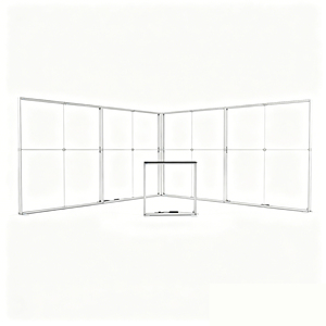 Expositor Portátil <span class=keywords><strong>de</strong></span> Aluminio con Retroiluminación LED, Fácil <span class=keywords><strong>de</strong></span> Montar, <span class=keywords><strong>para</strong></span> Ferias Comerciales, Eventos y Publicidad - Product Image 2