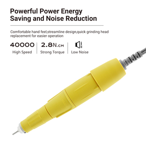 Taladro Profesional para Manicura Rusa de 40000 RPM con Baja Vibración, Máquina de Manicura Eléctrica para Uñas Acrílicas - Product Image 3