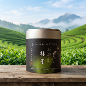 Té Matcha Japonés en Polvo 20g Yamashiro, Té Verde de Origen Japonés en Lata, Seleccionado por un Maestro Térmico - Product Image 1