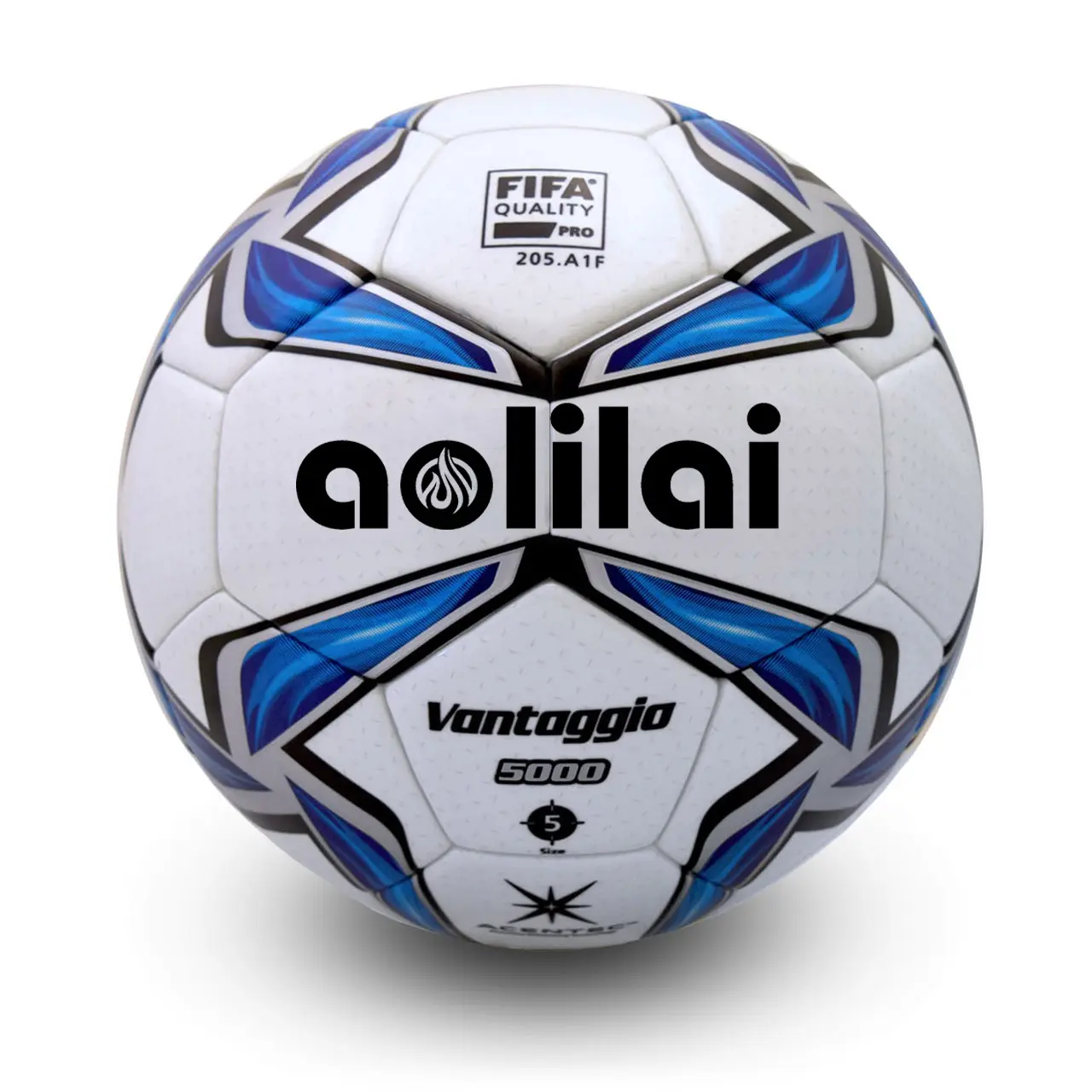 Pelota de fútbol personalizada a mano, logotipo de Pu, tamaño oficial, Bola de fútbol, 5, 4