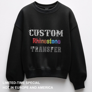 Hotfix Rhinestone <strong>Transfer</strong> Stickers Hot Stamping T-shirt Printing Design Production <strong>Iron</strong> <strong>on</strong> Rhinestone Hoodie Custom <strong>Transfer</strong> - Product Image 6