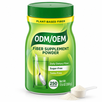 Poudre de supplément de fibres végétales sans sucre, sans saveur, pour la nutrition quotidienne, marque privée, fabricant OEM, vente en gros
