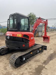 2023 original 5ton used Mini crawler excavators Kubota U55 U55-4 mini used excavator for sale changchai breaker kyb laidong CE - Product Image 4
