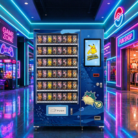 Distributeur automatique intelligent de cartes à collectionner, distributeur de cartes en boîte en libre-service avec écran tactile et paiement sans espèces pour les magasins de jeux