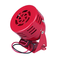 MS-190 AC 220V/110V DC 24V/12V Sirine Alarm Motor Listrik Industri Berkabel untuk Pemasangan di Permukaan IP44 NC Alarm Deteksi Suara 100m