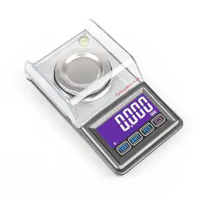 50g /0.001g Digital Scale Mini Electronic Balance Powder Scale Jewelry Scale with Tweezer Weighing Pan