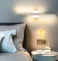 Éclairage de luxe nordique Simple maison décorative chambre chevet moderne applique murale à LED lumières suspendues