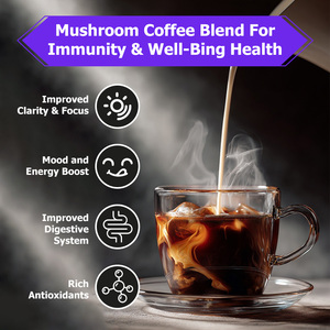 Wholesale Natural Herbal Mushroom Powder Improved Digestive System with Lion's Mane and Turkey Tail <b>Supplements</b> - Product Image 2