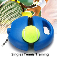 Entraîneur de Tennis en Solo, ballon de rebond, remplissage et perceuse, entraîneur de Tennis avec ficelle, équipement de pratique de Tennis
