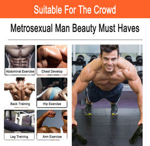 Pronto per la spedizione del muscolo Stretching Push-Up Stand petto strumento di allenamento per la <span class=keywords><strong>palestra</strong></span> di casa uso in acciaio e materiale in schiuma - Product Image 6