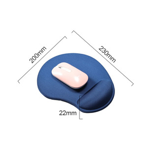 Benutzer definiertes Mauspad mit 3D-Gel-Handgelenkunterstützung Komfortabler Computer zur Schmerz linderung des Laptops mit rutsch fester PU-Basis - Product Image 5
