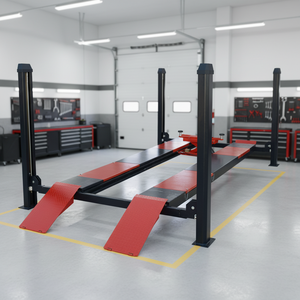 TFAUTENF CE Pont élévateur 4 poteaux à haute clairance 5T pour SUV et fourgonnettes, hauteur de levage 1830 mm, alimentation 380V - Product Image 1