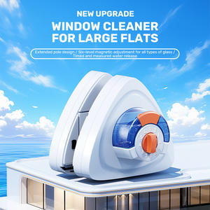Fournitures de <span class=keywords><strong>nettoyage</strong></span> de <span class=keywords><strong>vitres</strong></span> extérieures magnétiques 8-40Mm Nettoyeur de <span class=keywords><strong>vitres</strong></span> magnétiques à 6 niveaux réglables double face <span class=keywords><strong>pour</strong></span> grands appartements - Product Image 2