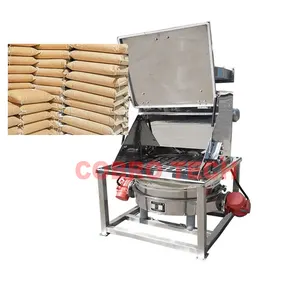 Dust free operation automatic bag slitting machine or unloader