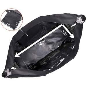 Bolsa de malla grande personalizada con cremallera, fabricante OEM ODM para piscina y playa - Product Image 3