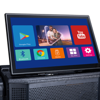 Máquina de Karaoke Profesional para Exteriores de 15 Pulgadas y 120W, Pantalla Táctil de 18.5 Pulgadas con Visualización de Letras, Sistema de Audio BT para Fiestas KTV
