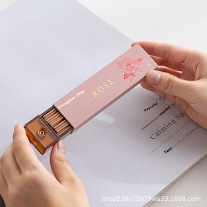 Portable Indoor Aromatherapy <strong>Diffuser</strong> Home Fragrance Incense Stick <strong>Pocket</strong> Size for Incense Yoga Meditation Made of Wood - Product Image 6