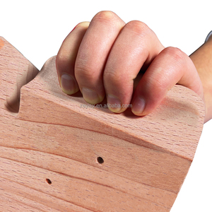 Papan Panjat Kayu <span class=keywords><strong>Besar</strong></span> Kustom, Fingerboard Latihan Tahan Lama untuk Penggemar Panjat Tebing - Product Image 5