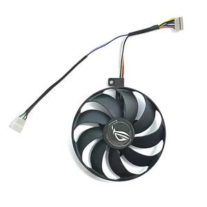 Ventilador de refrigeración para GPU RX5700XT de 87 mm, CC 12 V, 0,50 A, 7 pines, para <span class=keywords><strong>ASUS</strong></span> Rog Strix RX 5600 <span class=keywords><strong>XT</strong></span> <span class=keywords><strong>5700</strong></span> 5700XT RX5700 - Product Image 4