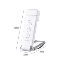 Lampe de lecture LED USB rechargeable à clipser, portable, flexible, protection oculaire, lampe marque-page, éclairage de chevet et photo