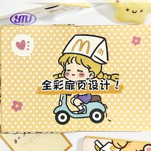 Carnet A5 à couverture rigide Sailor Moon French Fries: Anime Full Color Art Diary Gift - Product Image 2