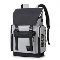 Mochilas escolares para viajes de negocios con logotipo personalizado, mochila de poliéster para ordenador, mochilas para ordenador portátil de múltiples capas