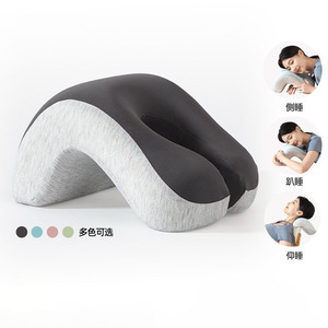 Coussin de sieste de bureau en gros, en tissu de soie glacée, personnalisable, pour la pause déjeuner au bureau, <span class=keywords><strong>petit</strong></span> coussin de soutien - Product Image 5