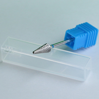 2.35mm Big Cone Bit Forets à ongles en carbure Bandes de ponçage pour perceuse à ongles électrique M Medium