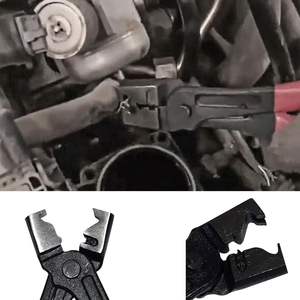 Alicates de abrazadera de manguera Herramientas de mantenimiento automotriz Fácil de llevar Alicates de abrazadera R para quitar clips y abrazaderas de manguera de automóvil - Product Image 4