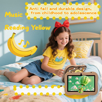 Tablet 7-Inci untuk Anak PC Quad Core HD Resolusi 1024x600 Memori 2GB MTK Android 8.1 Mainan Edukasi Sekolah Pembelajaran 16GB