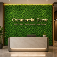 Mur végétal artificiel avec panneaux de feuillage vert feuille de Milan pour jardin, magasin, cour, centre commercial, aménagement paysager, décoration murale intérieure et extérieure