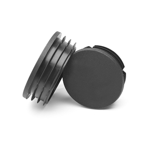 Tapón Redondo Negro para Tubos, Cubre Orificios de Muebles, Protector de Patas de Mesa y Silla - Product Image 4