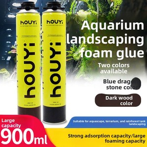 Scellant en <span class=keywords><strong>mousse</strong></span> PU <span class=keywords><strong>pour</strong></span> aquarium HOUYI, 900g, <span class=keywords><strong>mousse</strong></span> expansive <span class=keywords><strong>pour</strong></span> aquascaping d'aquarium, <span class=keywords><strong>mousse</strong></span> polyuréthane aquatique HOUYI - Product Image 2