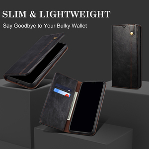 Laudtec เคสโทรศัพท์แบบฝาพับหนัง PU สำหรับ Samsung, เคส M06 F06 M16มีกระเป๋าเงินแบบเรียบง่าย Sjk1016ฝาหลังสำหรับธุรกิจ