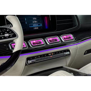 Upgrade 64 Colors <b>LED</b> Car Ambient <b>Lighting</b> for Mercedes Benz W167 GLE GLS 2020-2025 Atmosphere Strip Accessories - Product Image 6
