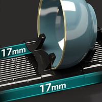 WANUO Support de rangement réglable pour assiettes, Organisateur extensible pour assiettes et bols