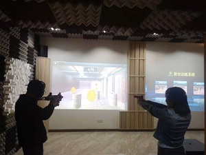 Juego de disparos interactivo AR en la pared, simulador de disparos con proyección interactiva <span class=keywords><strong>3D</strong></span> inmersiva, máquina de juego de arcade con pistola láser - Product Image 3