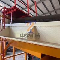 Trommel mobile flexible pour l'extraction d'or alluvionnaire avec criblage à tambour rotatif pour divers types de minerai, haute capacité, en stock