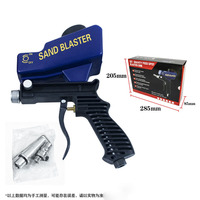 Pistolet de sablage pneumatique portatif, petit sablageur à air pour le nettoyage et la rénovation des surfaces métalliques, outil de décapage de la rouille