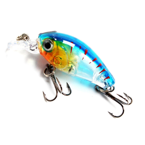 Esca <span class=keywords><strong>Artificiale</strong></span> Palmer 45mm 3G Minnow, Esche Dure Artificiali, Crankbait, Jerkbait, Attrezzatura da <span class=keywords><strong>Pesca</strong></span> per Bass <span class=keywords><strong>con</strong></span> Ami Tripli - Product Image 5