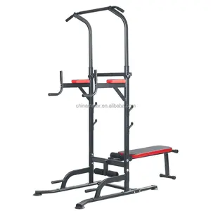 Multifunções home gym set fitness equipamentos multi treinamento exercício máquina sentar-se banco push up alças