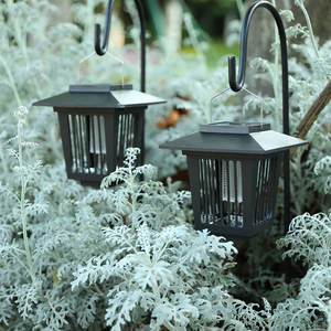 Đèn diệt muỗi năng lượng mặt trời chất lượng cao, diệt côn trùng bằng tia cực tím, dùng cho sân vườn - Product Image 2