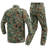 Combinaison tactique de style ACU pour ensemble de chasse et de combat personnalisé de camouflage numérique Jordan Jungle avec tissu TC 65/35 Ripstop